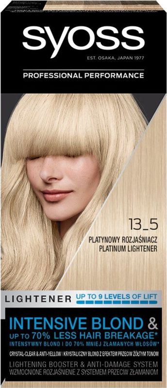 SYOSS Blond LIghteners 13-5 Platinum lichter