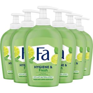 Fa Hygiene & Fresh vloeibare handzeep 6x 250ml - Voordeelverpakking