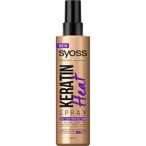 Syoss - Keratin - Beschermende Spray - 200 ml - Hitte Styling