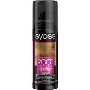 Syoss - Root Retoucher - Haarkleuring - Getinte Uitgroei Spray - Dark Blonde - 120 ml