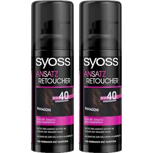 Syoss Uitgroeispray Mahonie - 2 x 120 ml