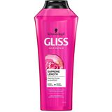Schwarzkopf - Gliss Supreme Length - Shampoo - 400 ml