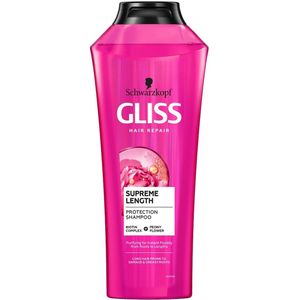 Schwarzkopf - Gliss Supreme Length - Shampoo - 250 ml
