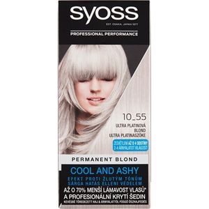 Syoss - Permanent Cool Color - Haarkleuring - Tint 12-59 Cool Platinum Blond - 1 st
