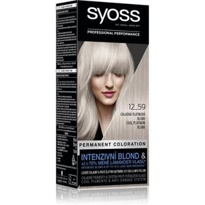 Syoss Cool Blonds Pernamente Haarkleuring Tint  12-59 Cool platinum blond