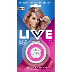 Schwarzkopf - LIVE Paint It - Haarkrijt - Pink Crush - 3,5 g
