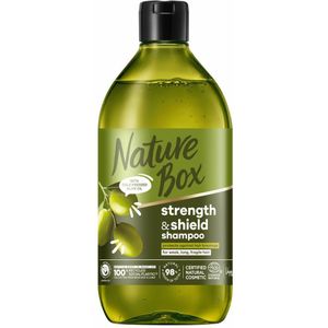 6x Nature Box Olive Strength Shampoo 385 ml