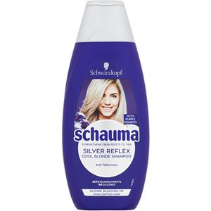 Schwarzkopf - Schauma Silver Reflex - Shampoo - Kleurversterker - 400 ml