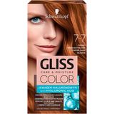 Schwarzkopf Gliss Color Hair Coloring Cream 7 7 Dark Copper Blond