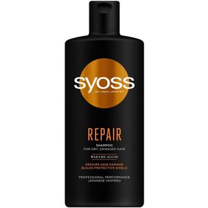 Syoss - Intense Repair - Shampoo - 440 ml - Voor Droog en Beschadigd Haar