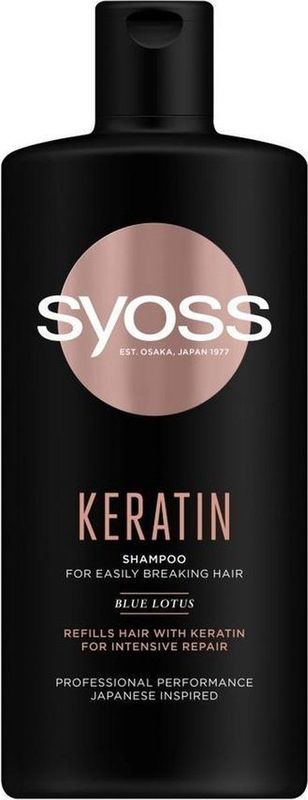 Syoss - Intense Keratin - Shampoo - 440 ml - Keratine