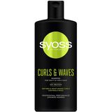 Syoss - Curls & Waves - Shampoo - 440 ml - Veganistisch