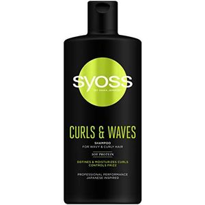 Syoss Curls & Waves Shampoo voor Krullend en Golvend Haar 440 ml