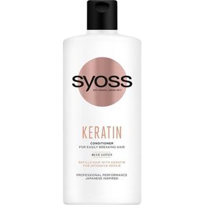 Syoss - Keratin Conditioner - 440 ml - Voor Breekbaar en Gestrest Haar