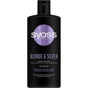 Syoss - Intense Blonde - Shampoo - Paars - 440 ml