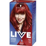 Schwarzkopf LIVE Intense Colour Pernamente Haarkleuring Tint  035 Real Red