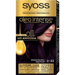 Syoss - Oleo Intense - Haarkleuring - Tint 3-33 Rich Plum - 1 st