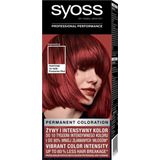 Syoss Color Pernamente Haarkleuring Tint 5-72 Pompeian Red 50 ml