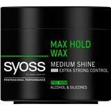 Syoss - Max Hold - Styling Wax - Extra Sterke Fixatie - 150 ml
