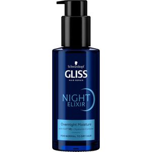 Schwarzkopf - Gliss Night Elixir - Leave-In Elixer - 100 ml - Conditioner