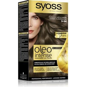 Syoss - Oleo Intense - Haarkleuring - Ashy Light Brown - 1 st