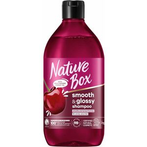 Nature Box Cherry Gladmakende Shampoo voor Onhandelbaar en Pluizig Haar 385 ml