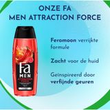Fa - Men Attraction Force - Douchegel - Bergamot - Limoen - 2-in-1