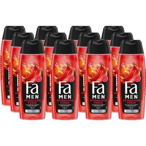 Fa - Men Attraction Force - Douchegel & Shampoo - 2 in 1 - Vegan - 400ml