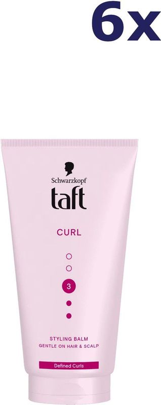 Taft - Balm Curl Spray - Overnight Wonder - 6 x 150 ml - Voordeelverpakking