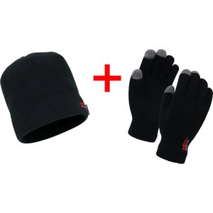 Heat Keeper Herenset Muts & Handschoenen - Maat L/XL