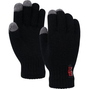 Heat Keeper Thermo Handschoenen - Kleur Zwart - I-touch - One size