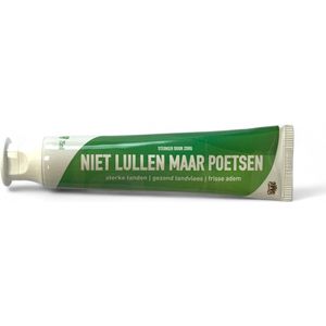Rotterdam Tandpasta ""Niet lullen maar poetsen"" - 9 tubes á 75 ml