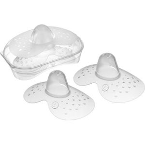 Mam Bout de Sein Grootte L - Siliconen - Bte -sterilisatie x2