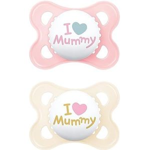MAM Schnuller Original I love Mummy / I love Daddy 0-6 Monate