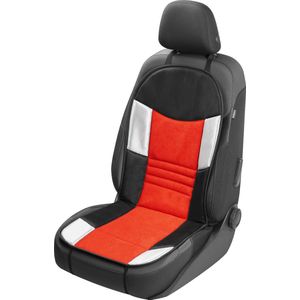 CarComfort Autostoelhoes, autostoelbeschermer Hunt, autostoelbeschermer rood zwart, 1 stuk