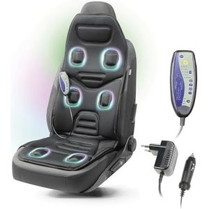 Walser Relax Drive massagestoelhoes, universele autostoelhoes met 5 massageprogramma's, 1 stuk