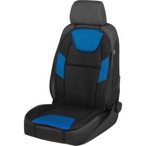 CarComfort Autostoelkussen Norris blauw zwart, 1 stuk