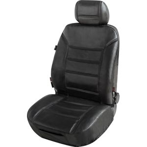 Walser Autostoelhoes Billy van echt leer zwart ZIPP-IT, 1 stuk