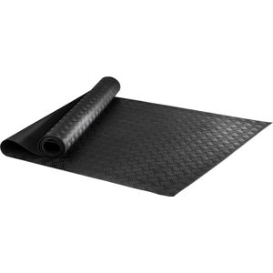 Automat Odin geribbeld, op maat gesneden automat 150x100 cm, universele beschermmat, kofferbakmat, vuilvangmat zwart