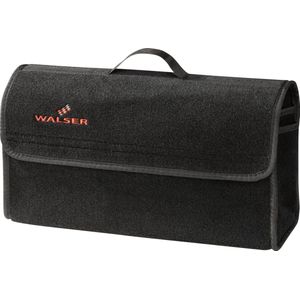 WALSER kofferbak tas Toolbag maat L, naaldvilt kofferbak organizer, auto tas, auto opbergtas, kofferbak gereedschapstas OK zwart