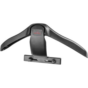 Auto kleerhanger, kleerhanger voor in de auto, auto reis kleerhanger, hoofdsteun kleerhanger, zwart