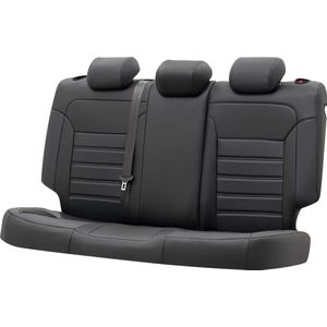 Walser Auto stoelbekleding Robusto geschikt voor Opel Corsa E (X15) 09/2014-Vandaag - 1 bekleding achterbank voor standard zetels