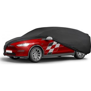 Walser - Autoplane Indoor Stretch Plus, PKW-Abdeckplane Kombi Größe xl schwarz