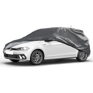 Walser Dekzeil voor auto All Weather Basic, autozeil volledige garage maat M grijs