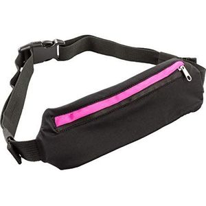 Safety Maker LED heuptas zwart roze One size