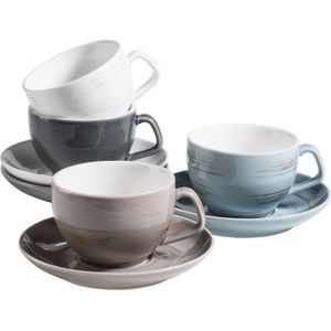 Serie Derby Premium koffiekopjesset - 4 personen