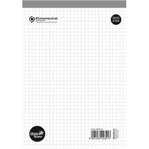 Notizblock A5 kariert 60g qm 48 Blatt