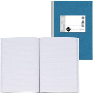 Staufen® Geschäftsbuch ca. DIN A5 liniert, blau Hardcover 192 Seiten