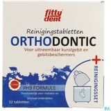 Kunstgebit Reiniger - Reinigingstabletten - pH9 Care-formule - Voorkomt Verkleuring