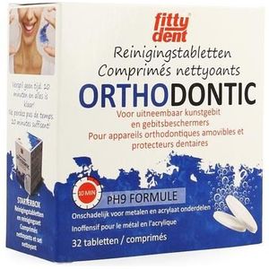 Fittydent Orthodontic Reiniging Bruistabl 32